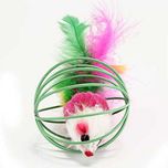 اسباب بازی گربه مدل موش در قفس