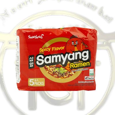 نودل سوپی باربیکیو تند سام یانگ