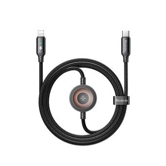 کابل شارژ USB-C به لایتنینگ و اپل واچ مک دودو مدل ca-5680 طول 1.5 متر