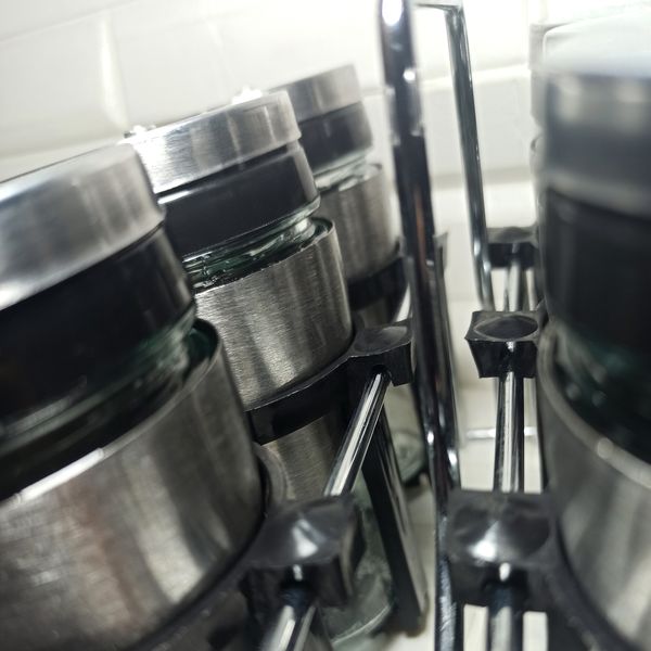 ست جای ادویه 7 پارچه کاپریس مدل پارادایس کد GSB6