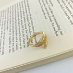 انگشتر زنانه ژوپینگ مدل برگ کد R4094