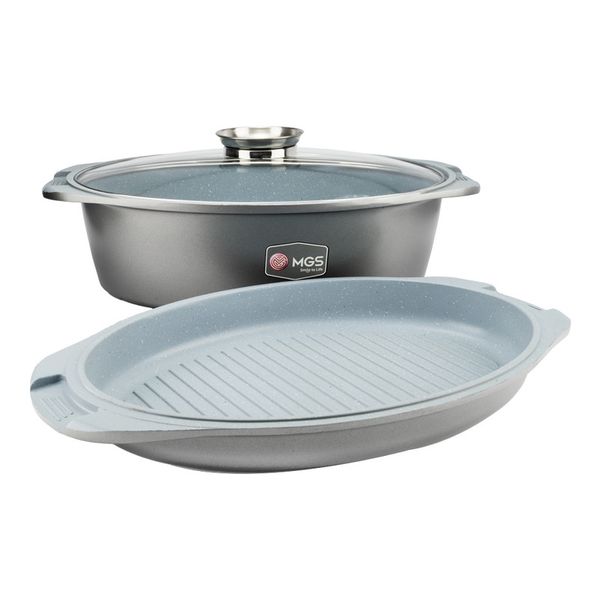 سرویس قابلمه و تابه گرانیت 25 پارچه ام جی اس مدل B کد GB2514