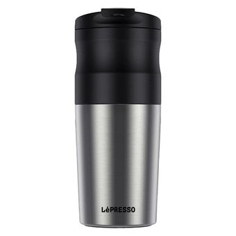 قهوه ساز قابل حمل لپرسو Lepresso LPCMGSM mini coffee maker grinder mug
