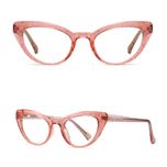 فریم عینک طبی گربه ای زنانه مدل O2012C6 مناسب برای صورت گرد و بیضی