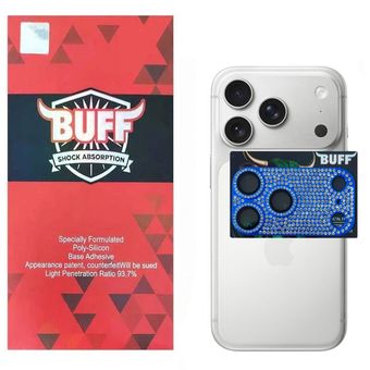 محافظ لنز دوربین فلزی بوف مدل Diamond Metal Shield مناسب برای گوشی موبایل اپل iPhone 17 Pro Max
