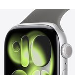 ساعت هوشمند 46 میلی متری اپل مدل Series 11 Aluminum Case با بند سیلیکونی