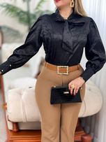شومیز ساتن شیرین 2844