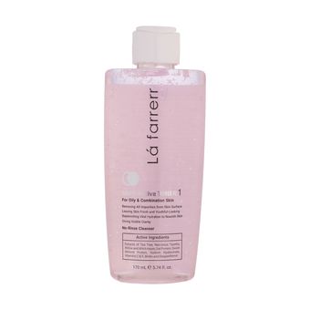 تونر پاک کننده صورت لافارر مولتی اکتیو مدل 1 مناسب پوست های چرب و مختلط حجم 170 میلی لیتر