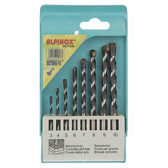 مجموعه 8 عددی مته الماسه آلپینوکس