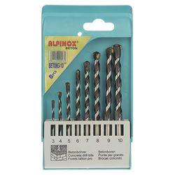 مجموعه 8 عددی مته الماسه آلپینوکس