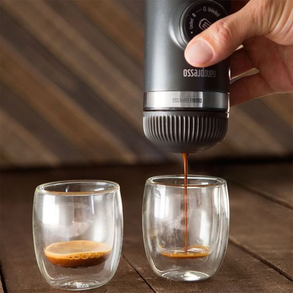 اسپرسوساز سفری واکاکو مدل Nanopresso به همراه کیف حمل