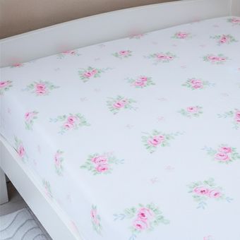 ملحفه نخ پنبه انگلیش هوم مدل Romano یک نفره سایز 240x160 سانتی‌متر