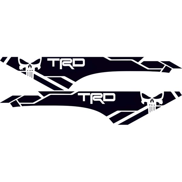 برچسب خودرو طرح TRD آفرود*975