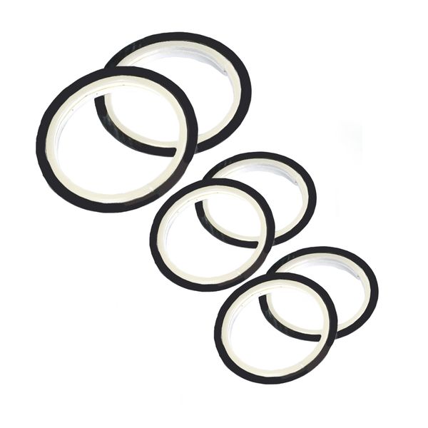 حلقه نئون خودرو پیکار مدل یخی مناسب برای تیبا مجموعه 6 عددی