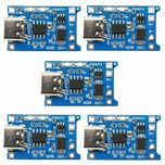 ماژول شارژر باتری مدل TP- 4056 Micro USB TypeC بسته 5 عددی