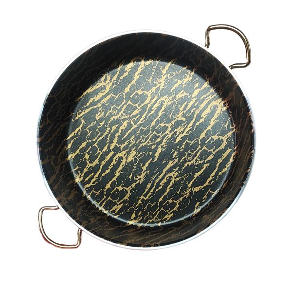 سرویس قابلمه و تابه گرانیتی 12 پارچه ماموت مدل سنگی