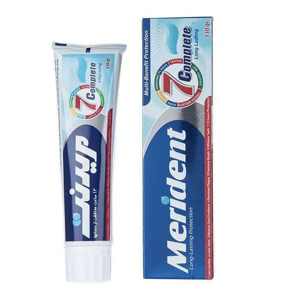خمیر دندان مریدنت مدل 7 Complete وزن 130 گرم بسته 2 عددی