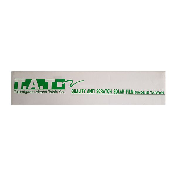 برچسب دودی شیشه خودرو تات مدل SRC-2BK15 رول 2 متری