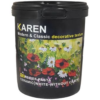 خمیر تکسچر کارن مدل Ceramic کد 112 حجم 1000 میلی‌لیتر