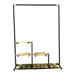 رگال لباس ایستاده فلز و چوب مدل باران