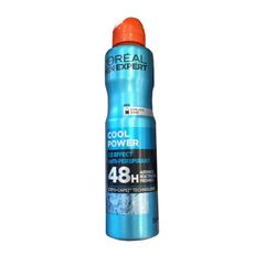 اسپری ضد تعریق مردانه لورآل Loreal مدل Cool Power (آبی) حجم  ml250