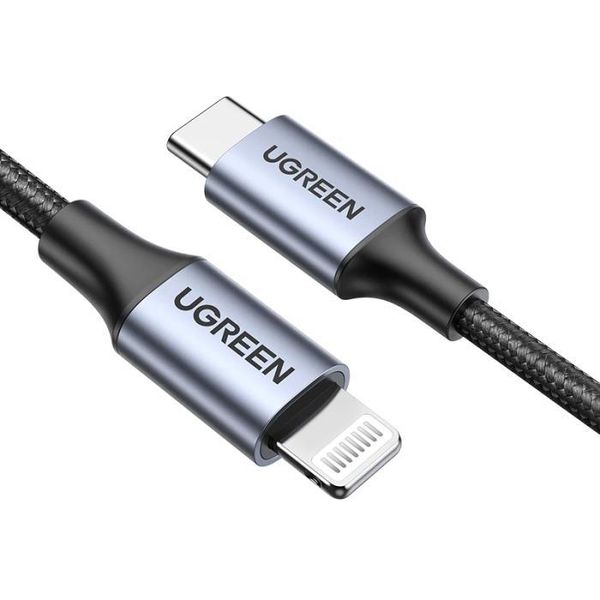 کابل تبدیل USB-C به لایتنینگ یوگرین مدل US304 طول 2 متر
