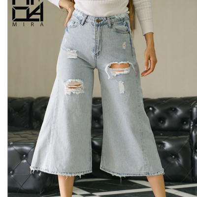 شلوار جین شافل کد کار 22601