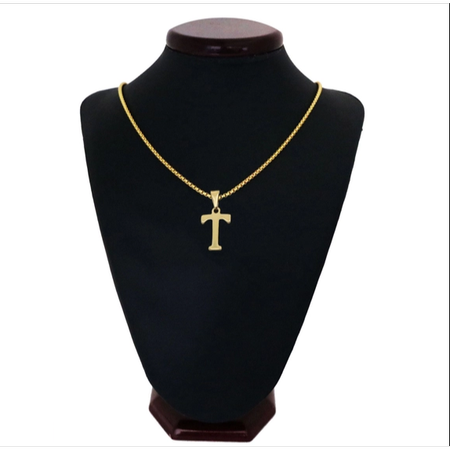 گردنبند مردانه طرح حرف T کد h021