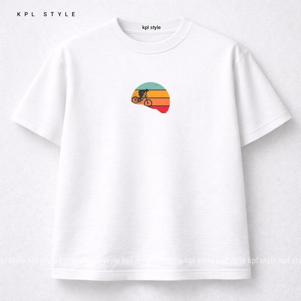 تیشرت باکسی طرح گرافیکی انگیزشی 100٪ پنبه | کد 1334