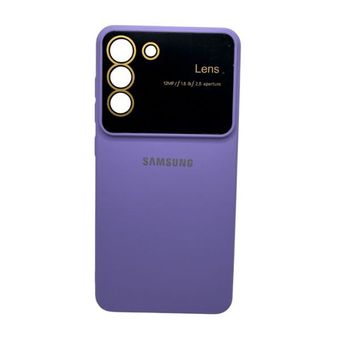 کاور مدل سیلکون لنز مناسب برای گوشی موبایل سامسونگ Galaxy S23FE