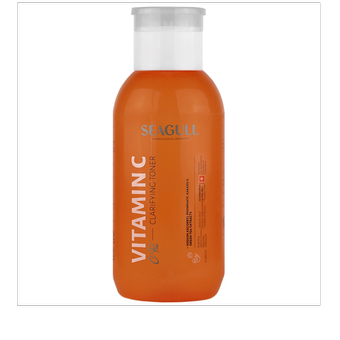 تونر روشن کننده صورت سی گل مدل vitamin C مناسب پوست های چرب و مختلط