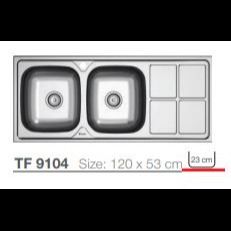 سینک توکار تابان مدل 9104