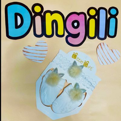 ست هدبند و جوراب طرح خرگوش