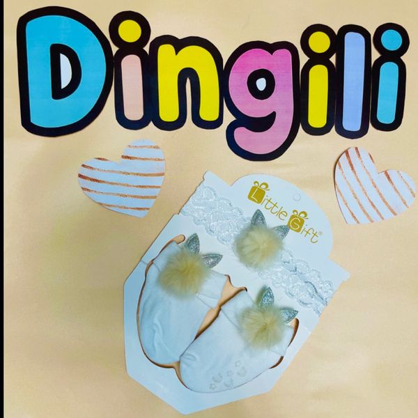 ست هدبند و جوراب طرح خرگوش