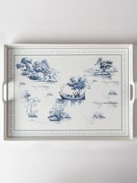 سینی دسته دار مادام کوکو مدل Savais سایز 52*39 سانتی متر