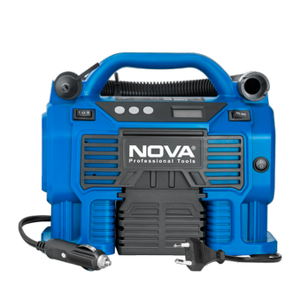 مینی کمپرسور سه کاره فندکی و برق شهری نووا مدل 9161