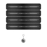 برچسب پارکابی مهدیار طرح کربن کد LCE0057 مناسب برای هیونداکرتا مجموعه 4 عددی به همراه جاکلیدی