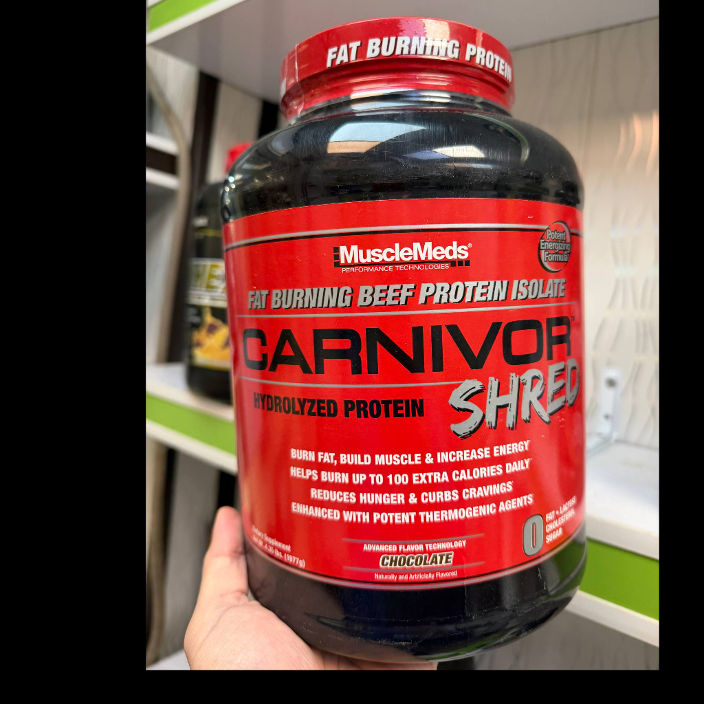 پروتئین بیف ایزوله و چربی‌سوز کارنیور شرد (MuscleMeds Carnivor SHRED)