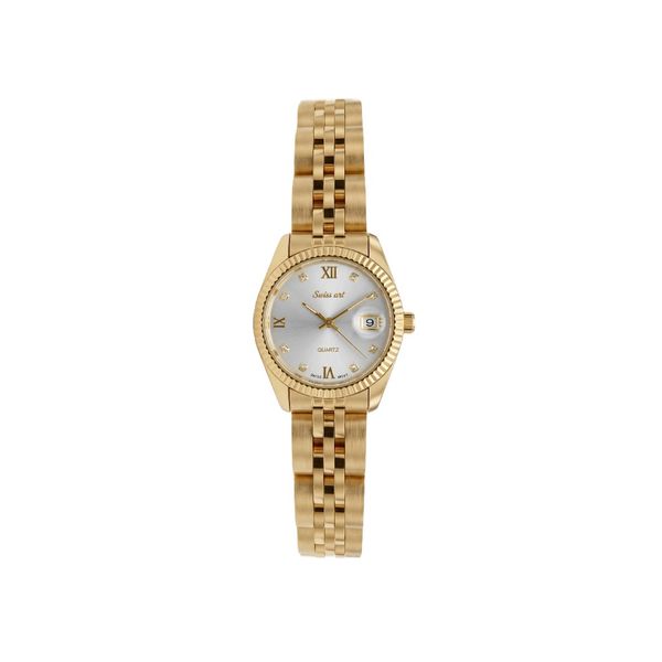 ساعت مچی عقربه‌ای کوارتز زنانه سوئیس آرت مدل ANT124GD0313