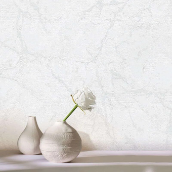 کاغذ دیواری طرح رگه‌دار سفید کد 922W