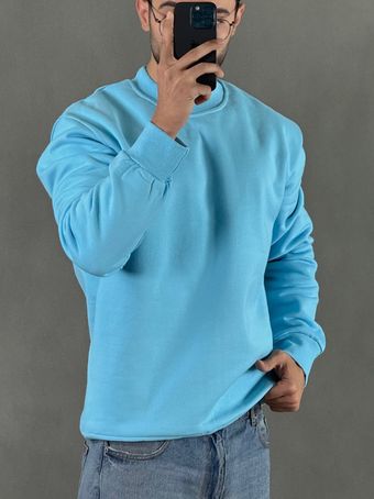 دورس پنبه سه نخ بیسیک آبی آسمونی