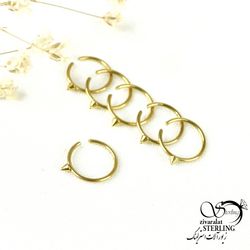 پیرسینگ بینی استیل مثلثی کد 9251