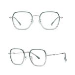 فریم عینک طبی ویفرر مدل TJ837C432P81 مناسب برای صورت گرد و بیضی