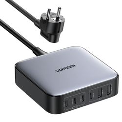 شارژر رومیزی 200 وات یوگرین مدل CD271-40914 با GaN و 6 پورت USB-C/USB-A