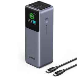 پاوربانک 200 وات یوگرین مدل PB722-35525B ظرفیت 25000 میلی‌آمپر ساعت با PD 3.1 Fast Charge