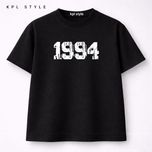 تیشرت پینترستی 1994 | قواره باکسی | صد در صد پنبه گرم بالا کد 1276