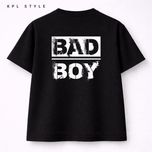 تیشرت باکسی طرح BAD BOY صد درصد پنبه | تنفس‌پذیر و خنک | کد 1392