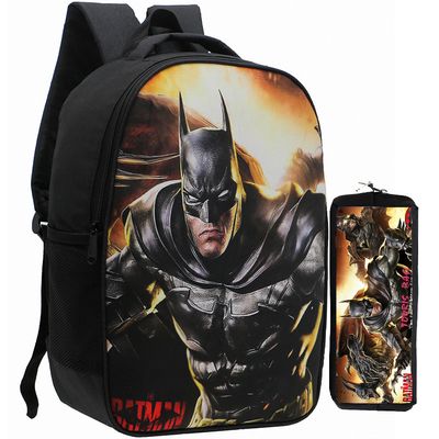 کوله پشتی مدل BATMAN - 150030 به همراه جامدادی