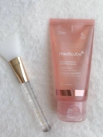 ماسک شب کلاژن مدی کیوب لایه بردار