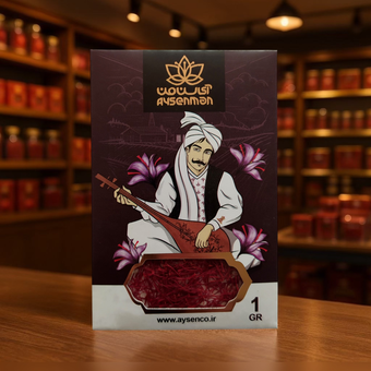 زعفران سرگل درجه یک  1 گرمی